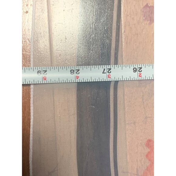 Vintage Itadi Abstract Print Sheer Scarf 29" x 29" - Picture 8 of 9